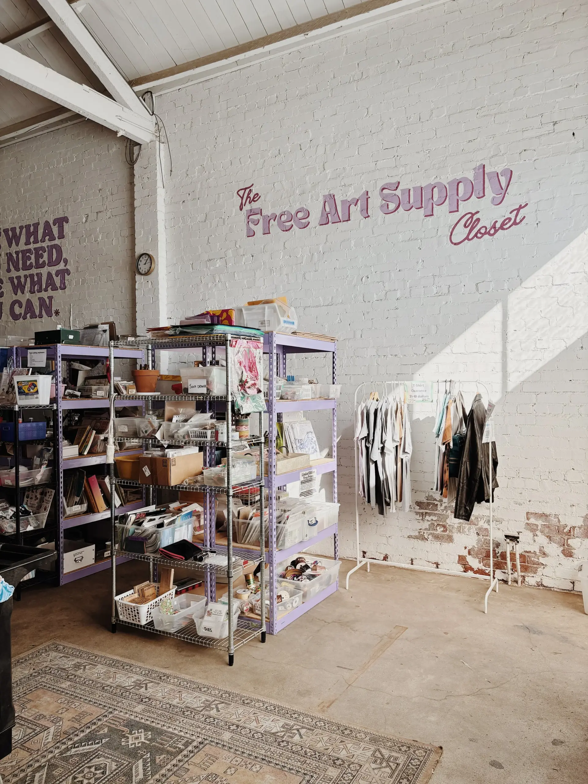 Broad Room Free Art Supply Closet